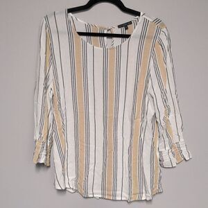 West Kei Long Sleeve Striped Blouse
